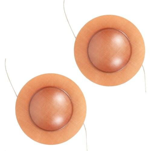 2pcs 25.5mm Tweeter Voice Coil Horn Treble Speaker Resin Sound Film Diaphragm