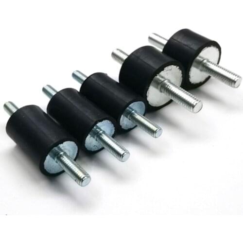 2pcs Rubber damper column two end damper screw machine damper cushion