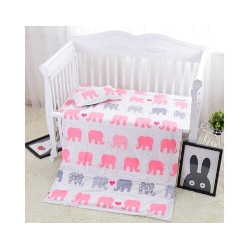 3PCS New Arrive Crib Baby Bedding Set many colors Bed Linen kit de berço Crib Sets Cot Set,Duvet Cover/Sheet/Pillow Cover