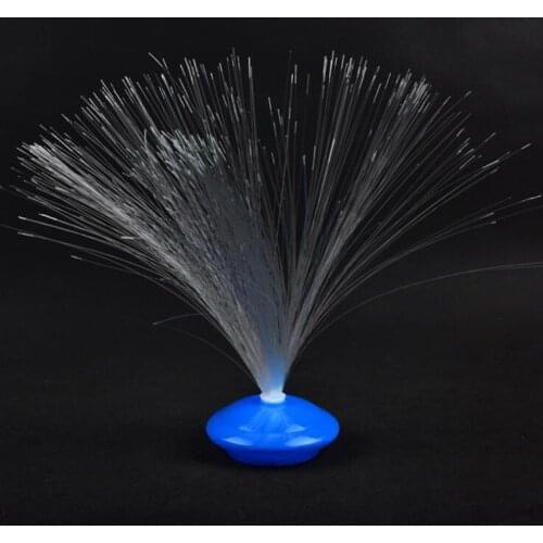 8 patterns of gradient color LED fiber optic night light indoor decoration childrens holiday gift