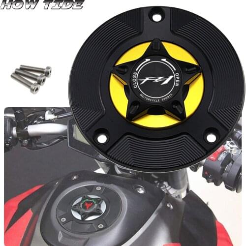 8 Colors CNC Aluminum Keyless Motorcycle Accessories Fuel Gas Tank Cap Cover for YAMAHA FZ1N FZ1 FZ1000 Fazer 2006-2015