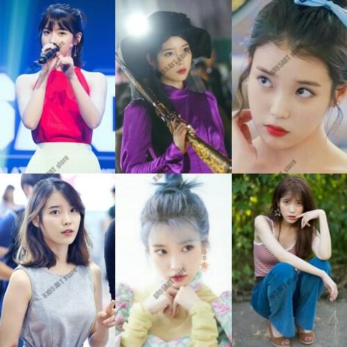 Lee Ji-on IU Diamond Embroidery Full Round Drill DIY 5D Diamond Painting Mosaic Home Decoration Cross Stitch Kits Wall Art