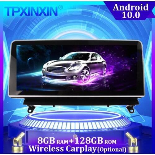 Android 10.0 For BMW X5 2008-2013 8G+128G Carplay IPS Multimedia Player Stereo Tape Recorder GPS Navi Auto Radio Head unit DSP