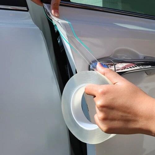 Car Stickers Auto Interior Protector Film Door Edge Protective Glue Automobile Trunk Door Sill Car Body Vinyl Accessories