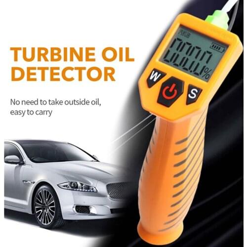 Car Engine Oil Tester LED Digital Gas Diesel Analyzer Oil Tester Repair Tool Car Accessories No Bat