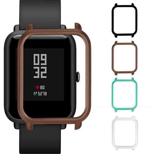 Smart watch case, suitable for Xiaomi Huami amazfit BiP watch stylish colorful protective case