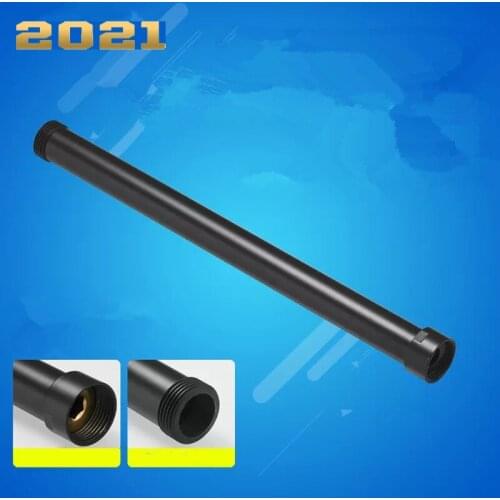 Black shower extend pipe 30cm length shower mixer pipe brass shower pipes bath showrr straight pipe 30cm length