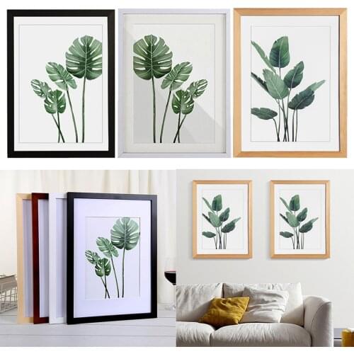 Frame Photo Holder Hanging Picture Photo Display Wall Vertical Decor Black