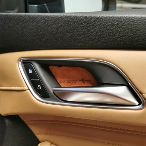 For MG ZS EV HS 2018 2019 2020 2021 Interior door handles built-in decorative decoration modification Accessories