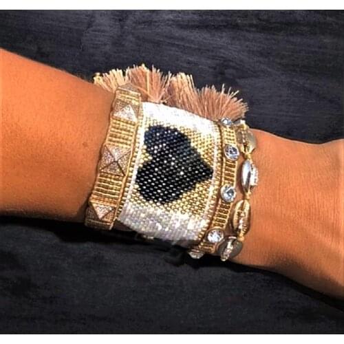 Go2Boho Mexican Bracelets Femme Rhinestone Pulseras Miyuki Bracelet Womens Jewelry 2021 Pulsera Best Friend Jewellery Wholesale