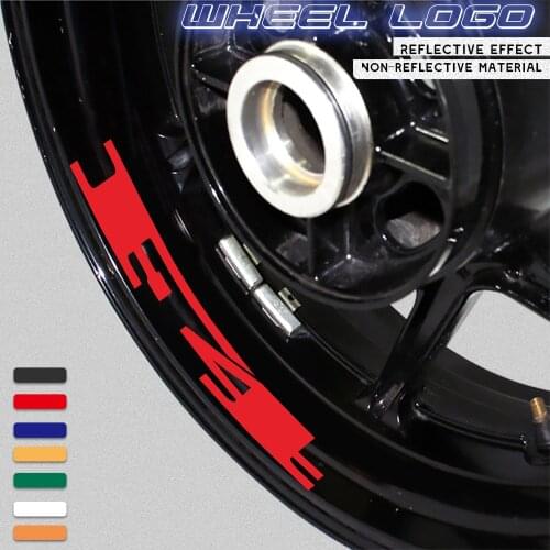 Motorcycle modified decals wheel rim reflective waterproof custom personalized decorative sticker for MV AGUSTA F4