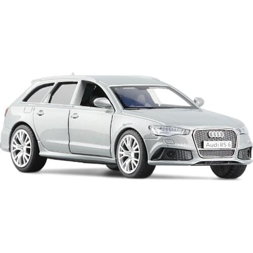 New product 1:36 alloy pull back RS6 car model,metal toy model,high simulation classic toy,free shipping
