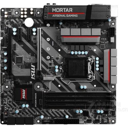 Free shipping original motherboard for new MSI B250M MORTAR LGA 1151 DDR4 USB2.0 USB3.1 64GB SATA3 Desktop Motherboard