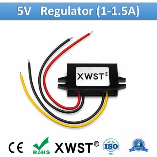 DC 12-85V to 5V Converter 5Volts Regulator 12V 24V 36V 48V 60V 72V 80V 85V to 5V 1A 1.5A 5W Power Supply