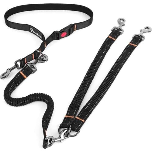 Dog Seat Belt,Adjustable Nylon Pet Seatbelt Harness Elastic Headrest Restraint,Reflective Vehicle Safety Leads Seat Belt Strap