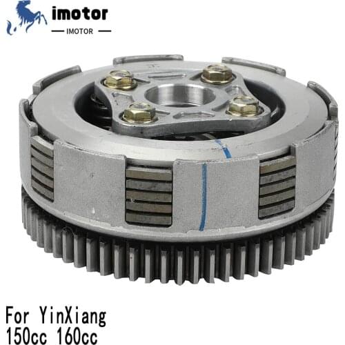 5 Disc 67 Teeth Complete Manual Clutch Assembly For YX YinXiang 150cc 160cc Horizontal Engines Dirt Pit Bike Monkey Bike Part