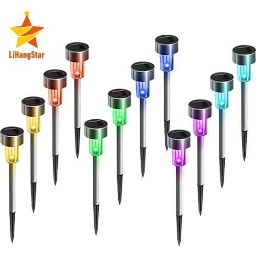 LED Solar Garden Lights Outdoor Waterproof Solar Lawn Landscape Decorative Lighting Suitable for Walkways, Courtyards, Parks