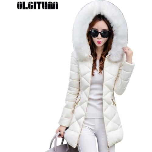 2020 New Fashion Winter Jacket Women Parkas Long Jacket Coat High Quality Warm Winter Coats Slim Design CC045