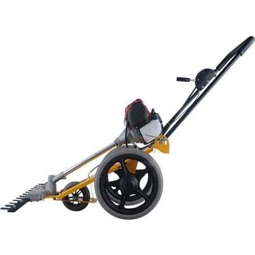 4-stroke petrol engine push-type lawn mower,grass cutter,cropper,Foldable hand push lawn machine