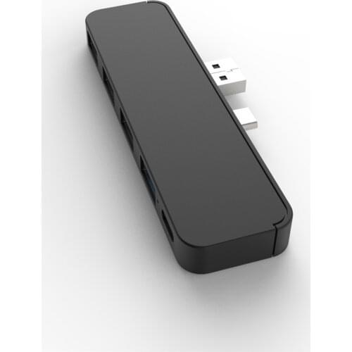 50PCS Newest HUB Multi-Interface 4*USB3.0 Converter Docking Station for PS5 Game Console