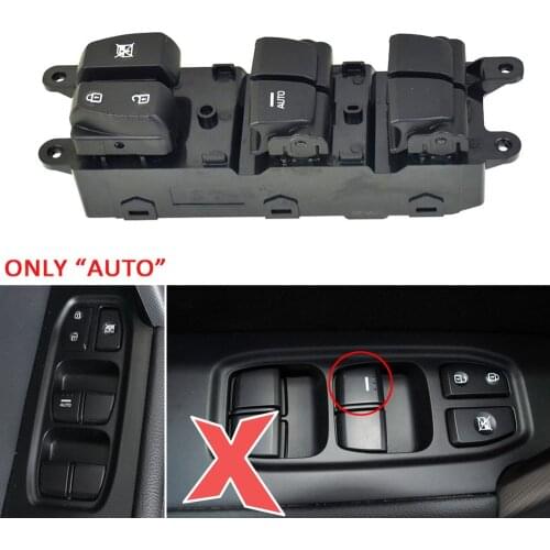 Car Accessories Window Lifter Control Switch With Backlight For 2014-2019 Hyundai Creta IX25 93570-C90004X
