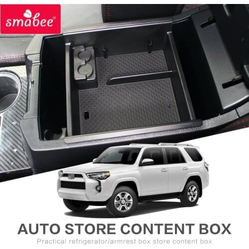 Smabee Car central armrest box For TOYOTA 4RUNNER 2010 - 2020 Interior Accessories Stowing Tidying Center Console Organizer