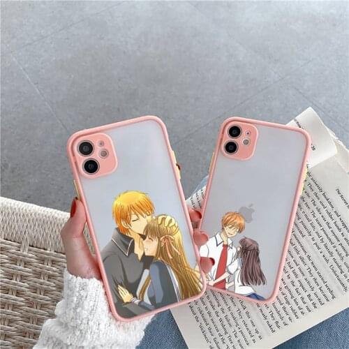 Fruits Basket Japan anime Phone Cases matte transparent For iphone 7 8 11 12 plus mini x xs xr pro max cover