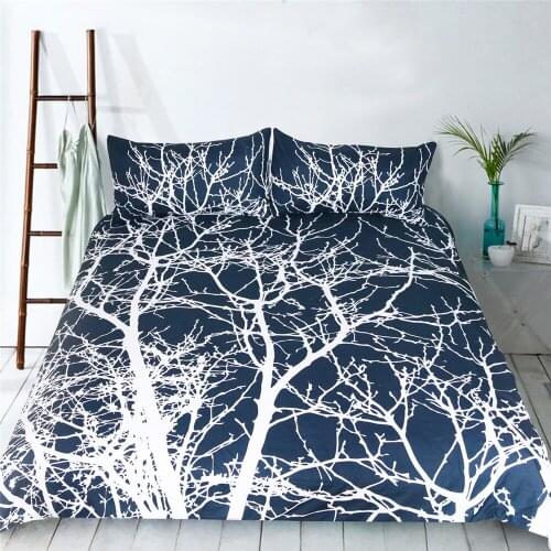 DeMissir Hot Sale New Pattern Trunk Life Tree 3PCS Bedding Set US AU King Queen Full Twin Size Duvet Cover Pillow Case