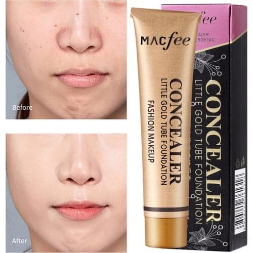 MACFEE Concealer Face Makeup Concealer liquid Foundation Waterproof Moisturizing Cream Corrector Professional Cosmetic TSLM1