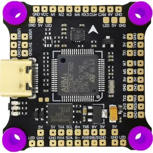 HAKRC Flight Controller F7230D 3-6S Dual BEC Barometer Gyroscope 5V/3A 9V/2.5A for DJI Video Transmission Racing Drone