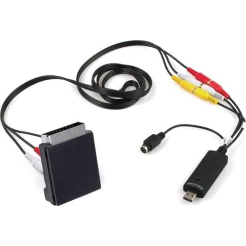 USB2.0 Video/Audio Editor Copy/Convert/Transfer VHS to DVD Recorder Converter USB Capture Software Adapters