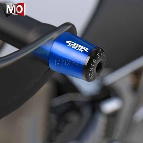 Motorcycle Accessories 7/8" 22MM Handlebar Hand Grips Handle Bar End Cap For Honda CBR250R CBR 250 CBR250 R 2011-2013 2012