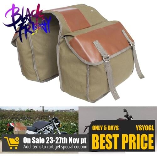 Motorcycle Bags Saddlebag Luggage Bags Motorbike Travel Bags for Knight Rider Touring Triumph Bonneville Honda Shadow