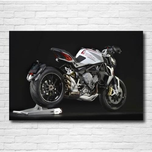 MV Agusta Brutale 800 Dragster Superbike Wallpaper Wall Art Posters and Prints Modern Canvas Painting for Home Decor
