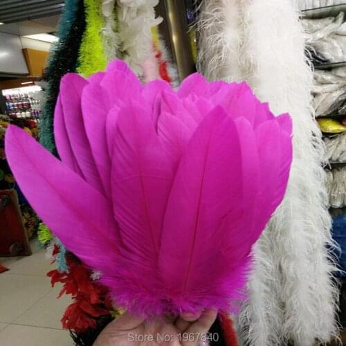 New! 100pcs / lot high quality rose eagle feathers 12-14 inch / 30-35 cm DIY feathers craft