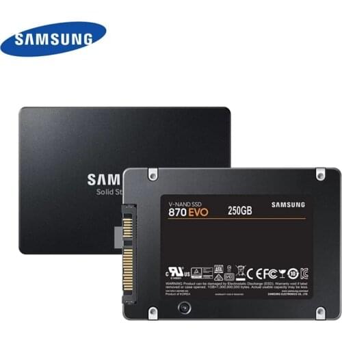 SAMSUNG 870 EVO SSD 1TB New SATA2.5 Hard Drive HDD 250GB 500GB 2TB Internal Solid State Disk HDD for laptop computer
