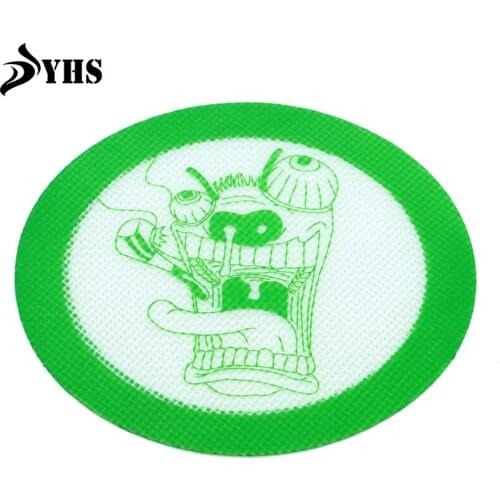 Silicone Round Coaster Cup 125mm Hot Drink Coffee Mat Placemats for Dinning Heat Insulation Coaster for kids Kitchen Accessories