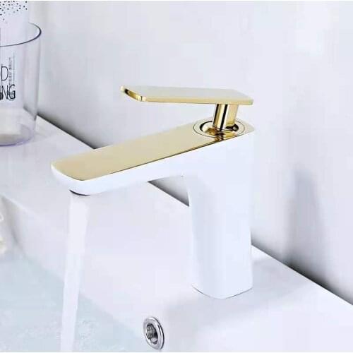 Basin Faucet European-style Platinum Hot and Cold Faucet Bathroom Above Counter Basin Wash Basin Bathroom Faucet