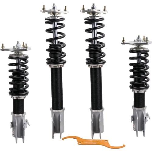 Coil Struts Coilovers for Subaru Impreza WRX 02-07 WRX STI 04 Saab 9-2X 24 Ways Adjustable Damper Height