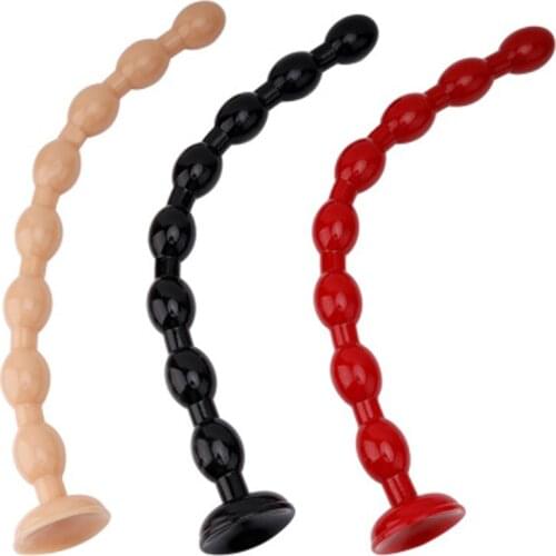 50 cm extra-long vestibular bead pulling gay lesbian masturbating male prostatic massage vestibular bead pulling