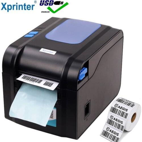 High quality auto peeling off Thermal label printer for thermal paper width 20mm-82mm Thermal barcode printer