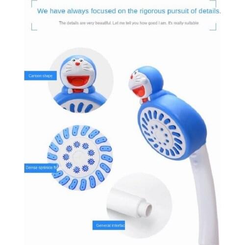 High Quality Home Bathroom Shower Kitty Cartoon SPA Pressurized Shower Head Water Saving Shower Head Handheld Shower