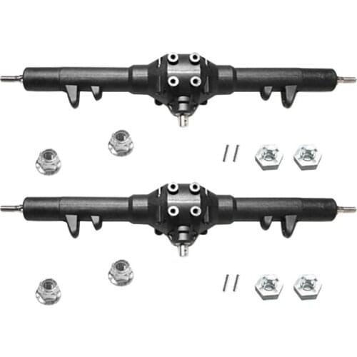 Rear Axle Gearbox Rc Car Parts Metal Differential For Wltoys 12428 12423 RC Car Upgraded Parts