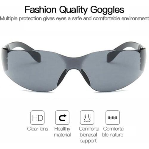 1pc Motorcycle Glasses UV Motocross Bike Goggles Outdoor Sunglasses Eyewear Unisex Cycling Riding Driving Travel Glasses