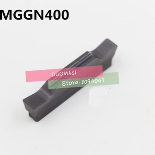 10PCS MGGN400 , wide 4.0mm wide cutting blade, blade fine grinding, is suitable for machining steel, stainless steel materials