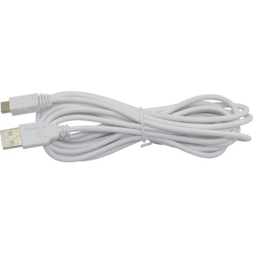 10PCS a lot 3M For Nintendo Wii U WIIU joypad Gamepad Controller USB Charger Power Supply Charging Cable Cord