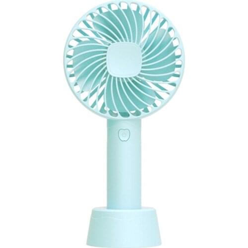 2021 New Portable Handhold Mini Fan For Home Rechargeable Usb Ultra-quiet Built-In Portable Air Fans Conditioner Battery Ta H2K0