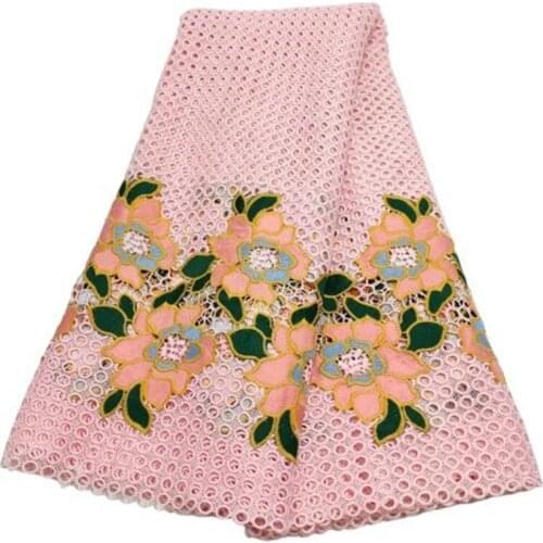 2021 Green/Gold New Design African Guipure Lace Fabric,Latest Nigerian Cord French Swiss Voile Lace In Switzerland For Party