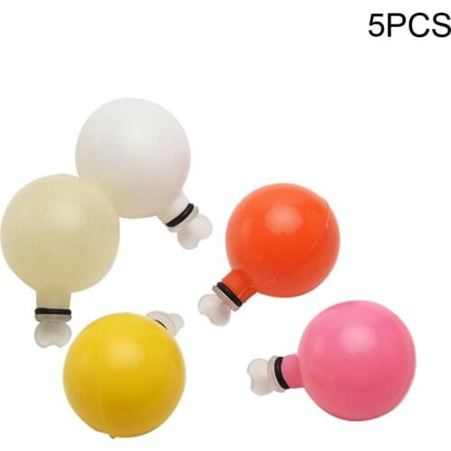 5pcs Visible Sports Outdoor Terminal Tackle Airlock Strike Indicators Professional Floating Sea Fly Fishing Practical Bobbers