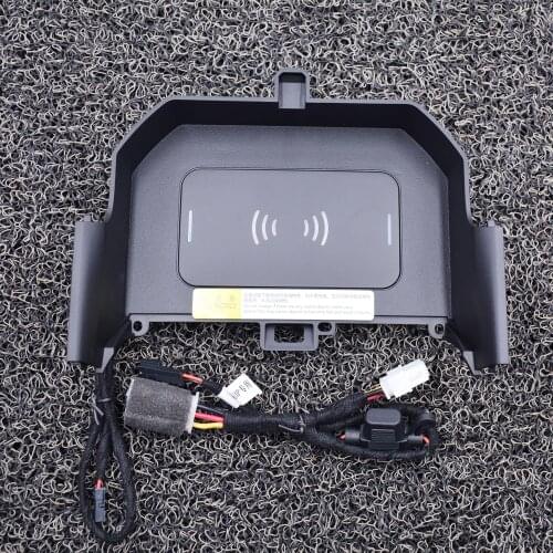 Car QI wireless charging for BMW g30 new 5 Series high quality center console phone charger case holder armrest radio charger